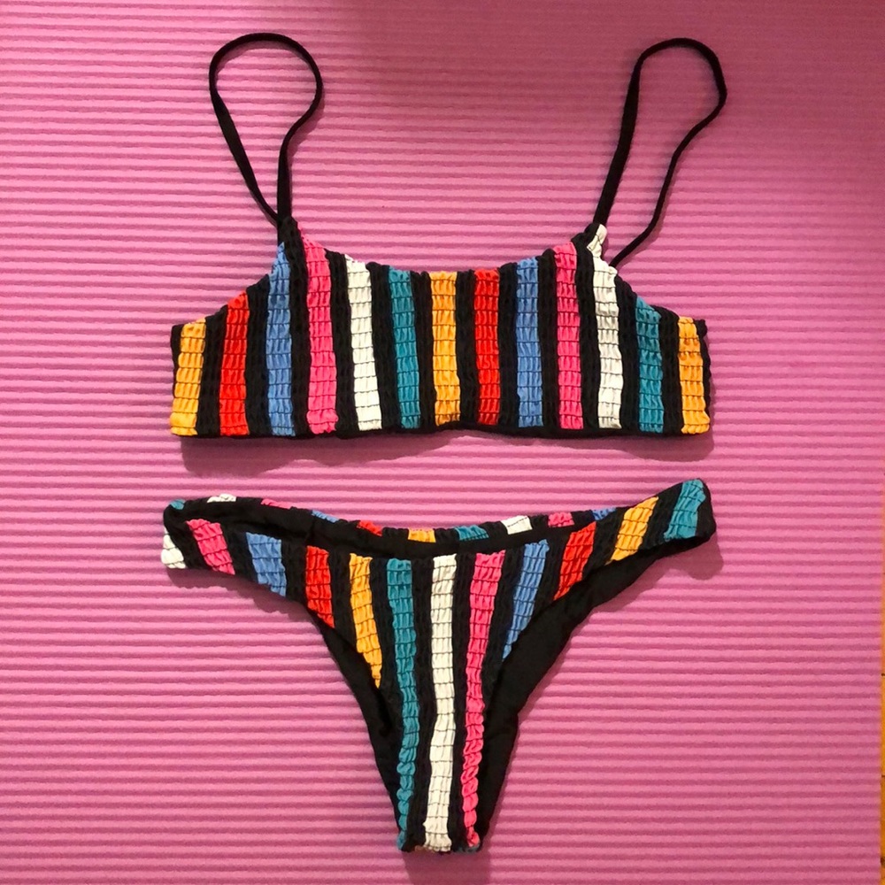 Two piece swim wear